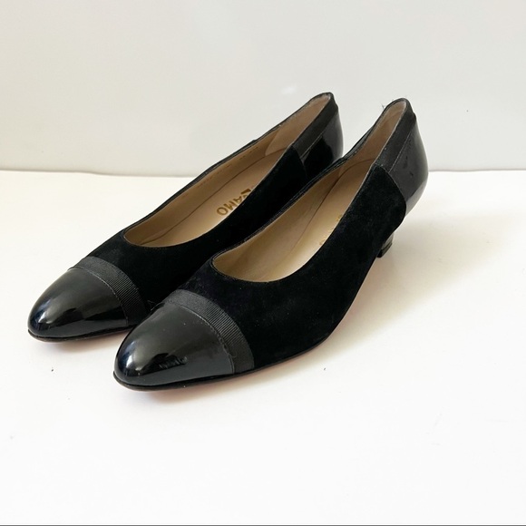 Salvatore Ferragamo Vintage Leather Heels - Picture 2 of 12